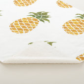 手色彩の鮮やかパイオン、水色の背景。 シェルパブランケット (3/4)