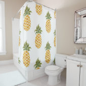 手色彩の鮮やかパイオン、水色の背景。 シャワーカーテン (インサイチュ)