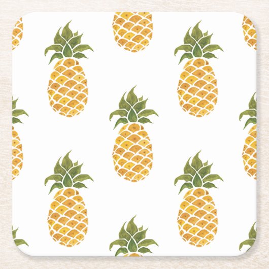 手色彩の鮮やかパイオン、水色の背景。 スクエアペーパーコースター (正面)