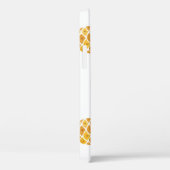 手色彩の鮮やかパイオン、水色の背景。 Case-Mate iPhoneケース (裏面 / 右)