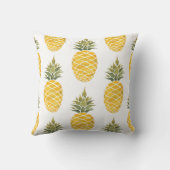 手色彩の鮮やかパイオン：水色シームレス。 クッション (裏面)