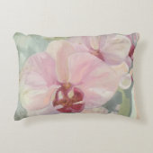 手色彩の鮮やかフローラエレガント蘭パステル色 アクセントクッション (正面)