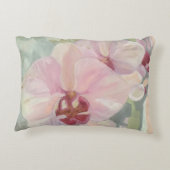 手色彩の鮮やかフローラエレガント蘭パステル色 アクセントクッション (裏面)