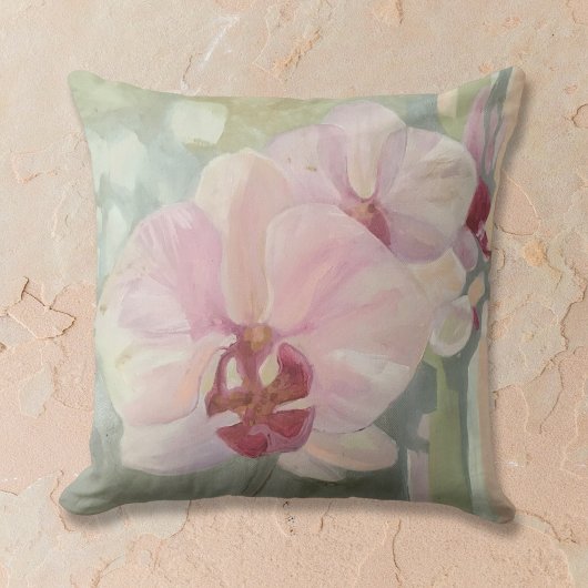 手色彩の鮮やかフローラエレガント蘭パステル色 クッション
