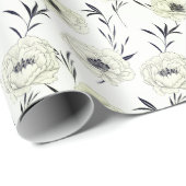 手色彩の鮮やかフローラ包み紙 ラッピングペーパー (ロールコーナー)