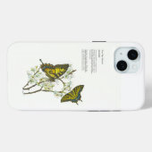 手色彩の鮮やか型バタフライ Case-Mate iPhoneケース (裏面 (横))