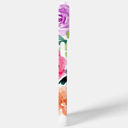 手色彩の鮮やか明るい水の色フローラ Case-Mate iPhoneケース (裏面 / 右)