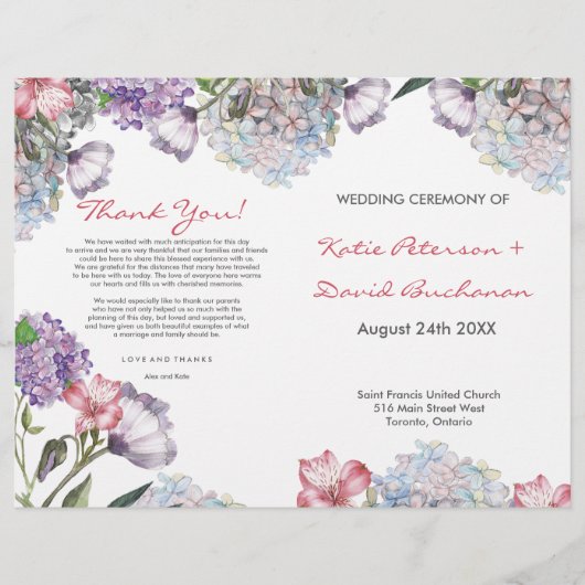 手色彩の鮮やか水色あじさい結婚の (正面)