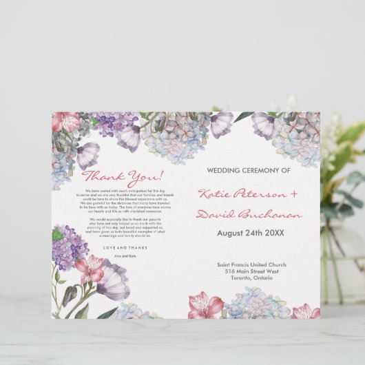 手色彩の鮮やか水色あじさい結婚の (スタンド正面)