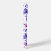 手色彩の鮮やか紫花モノグラパーソナライズされたム Case-Mate iPhoneケース (裏面 / 右)