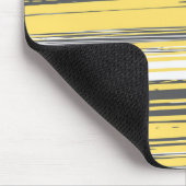 手色彩の鮮やか線 – 黄 マウスパッド (コーナー)