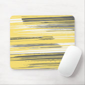 手色彩の鮮やか線 – 黄 マウスパッド (マウス)