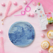 手色彩の鮮やか青柳ジンジャージャーズトイル ペーパープレート (パーティー)