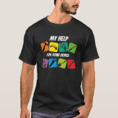 手芸人のTシャツ Tシャツ (正面)