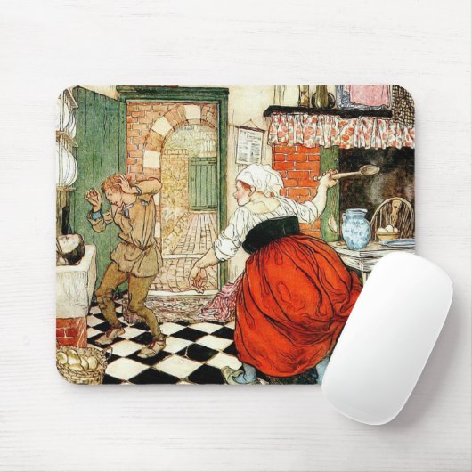 手芸術的引き数々の背景色 マウスパッド (マウス)