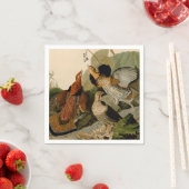 手荒いグロウズオードボンゲームバード スタンダードカクテルナプキン (インサイチュ)