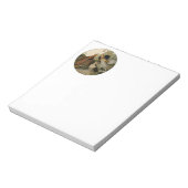 手荒いグロウズオードボンゲームバード ノートパッド (回転)