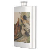 手荒いグロウズオードボンゲームバード フラスク (左)