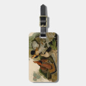 手荒いグロウズオードボンゲームバード ラゲッジタグ (正面縦)