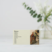 手荒いグロウズオードボンゲームバード 名刺 (スタンド正面)