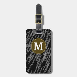 手荷物パーソナライズされたモダン ラゲッジタグ