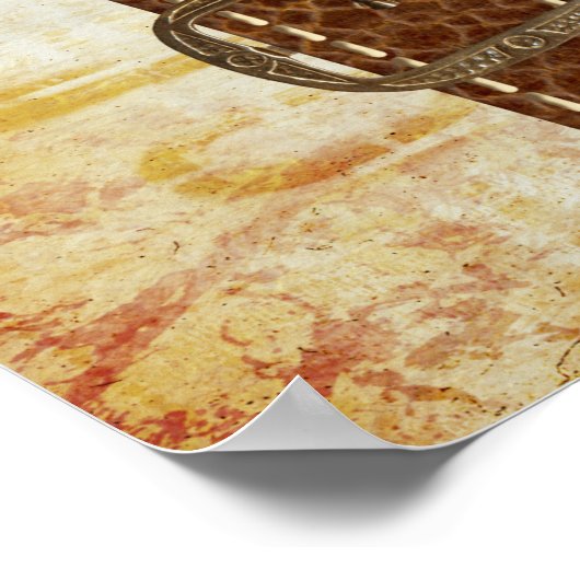 手荷物受取証 ポスター (角)