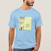 手荷物失った笑：私のバッグティーはどこ Tシャツ (正面)