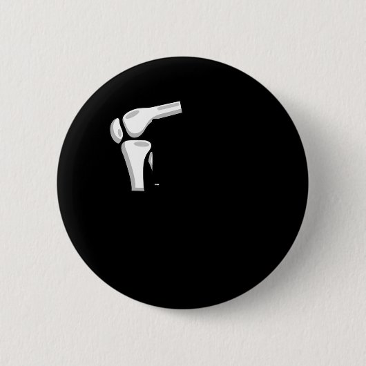 手術代救済替バイオニックニークラブ 缶バッジ (正面)