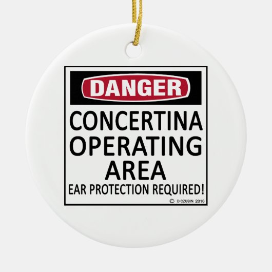 手術区域協奏曲 セラミックオーナメント (正面)