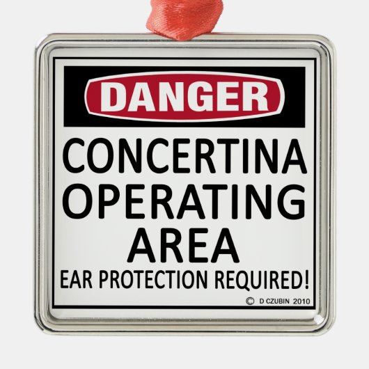 手術区域協奏曲 メタルオーナメント (正面)