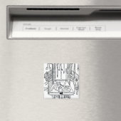 手術台と手術用楽器、'Da マグネット (インサイチュ (食洗機))