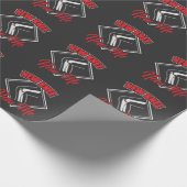 手術回復引用文膝手術が良い贈り物に ラッピングペーパー (角)