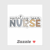 手術室のナースまたはナース評価 シール (シート)