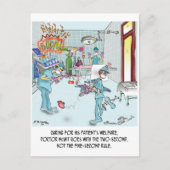 手術室の2秒ルール ポストカード (正面)
