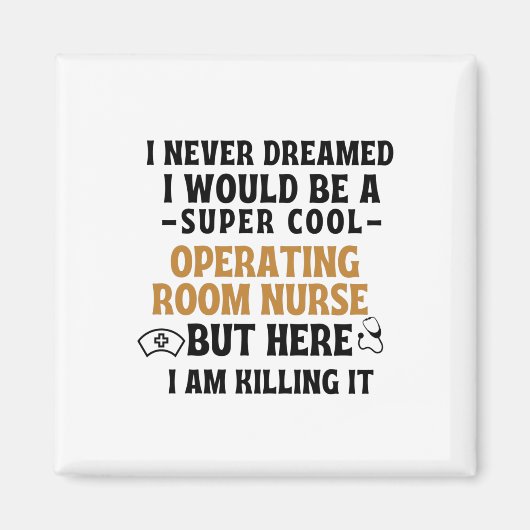 手術室ナース マグネット (正面)