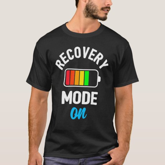 手術後の回復モードがすぐによくなる Tシャツ (正面)