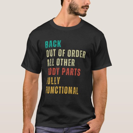 手術後の壊れたGagはすぐに良くなる Tシャツ (正面)