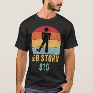 手術後のGagの回復が近い脚ストーリー Tシャツ