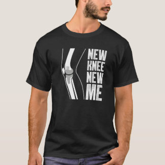 手術後男性への膝置換女性 Tシャツ