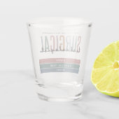 手術技パーソナライズされた術師の週または技術 ショットグラス (裏面)