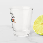 手術技術士おもしろいの手術または技術ギフト ショットグラス (右)