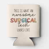 手術技術士おもしろいの手術または技術ギフト 缶クーラー (裏面)