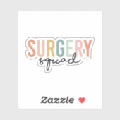 手術班、手術室ナース又はナースギフト シール (シート)