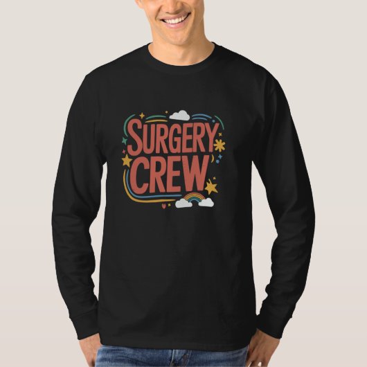 手術班、SICUナース手術室手術室I Tシャツ (正面)