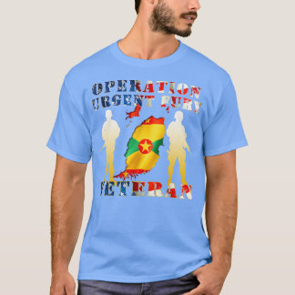 手術緊急フューリー戦闘退役軍人グレナダギフト Tシャツ