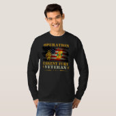 手術緊急フューリー戦闘退役軍人グレナダ Tシャツ (正面フル)