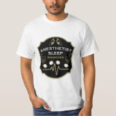 手術麻酔医 Tシャツ (正面)
