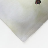 手袋のハリスのタカ フリースブランケット (角)