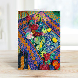 手袋を使った静止時 |ロバート・ドローネー カード