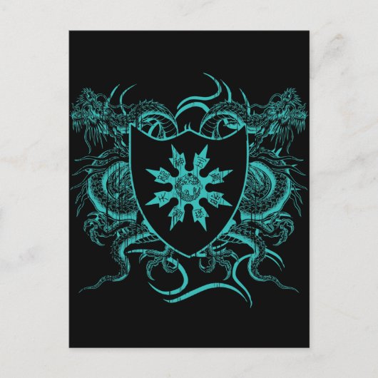手裏剣ドラゴン ポストカード (正面)